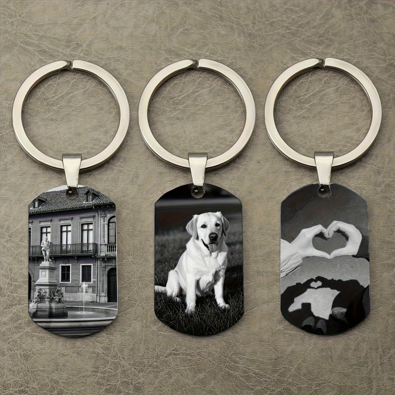 Photographic Memory - Personalizowany brelok do kluczy ze zdjęciem,